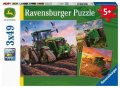 neuveden: Ravensburger Puzzle John Deere - Hlavní sezona 3x49 dílků