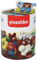 neuveden: Výroba džínů: naučné dějové puzzle 15 dílků