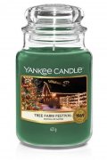 neuveden: YANKEE CANDLE Tree Farm Festival svíčka 623g