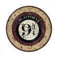neuveden: Hodiny nástěnné Harry Potter - Nástupiště 9 a 3/4