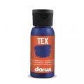 neuveden: DARWI TEX barva na textil - Tmavě modrá 50 ml