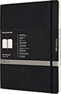 neuveden: Zápisník Moleskine Professional - měkké desky, XL - černý