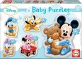 neuveden: Baby puzzle Miminka Disney 5v1 (3-5 dílků)