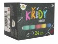 neuveden: Křídy barevné chodníkové 24 ks