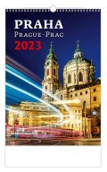neuveden: Kalendář nástěnný 2023 - Praha