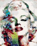 neuveden: Malování podle čísel 40 x 50 cm - Marilyn Monroe