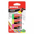 neuveden: Kores Pryž KE30 NEON barevný mix 40 x21 x 10 mm 3 ks