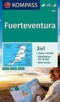 neuveden: Fuerteventura 1:50 000 / turistická mapa KOMPASS 240