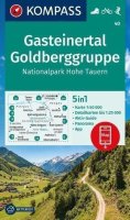 neuveden: Gasteinské údolí, Goldberg Group, Národní park Vysoké Taury 1:50 000 / turi