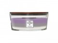 neuveden: WoodWick Amethyst Sky svíčka loď Trilogy 453,6g