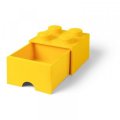neuveden: Úložný box LEGO s šuplíkem 4 - žlutý