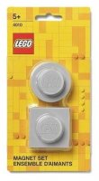 neuveden: Magnetky LEGO set - šedé 2 ks