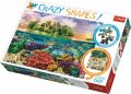 neuveden: Trefl Puzzle Tropický ostrov / 600 dílků, Crazy Shapes