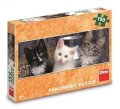 neuveden: Puzzle Tři koťátka Panoramic 150 dílků