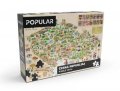 neuveden: Puzzle - Mapa České republiky, 160 ks