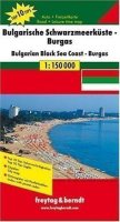 neuveden: Bulharsko: Bulharské černomořské pobřeží, Burgas  1: 150 000 / Automapa