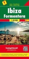 neuveden: AK 0528 Ibiza und Formentera 1:40 000 / automapa
