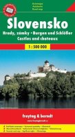 kolektiv autorů: Slovensko hrady a zámky automapa 1:500 000