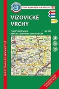 neuveden: Vizovické vrchy /KČT 93 1:50T Turistická mapa