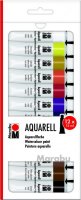neuveden: Marabu Aquarelové barvy 12 x 12 ml