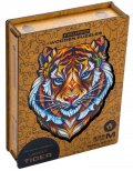 neuveden: Unidragon dřevěné puzzle - Tygr velikost M