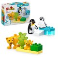 neuveden: LEGO® DUPLO® 10442 Rodinky divokých zvířat: Tučňáci a lvi