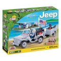 neuveden: Stavebnice COBI 24193 Jeep Wyllis US Navy/ 190 kostek+2 figurky