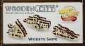 neuveden: Wooden City Puzzle 3D Přívěšky Lodě, dřevěné