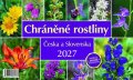 : Kalendář 2027 stolní: CHRÁNĚNÉ ROSTLINY ČESKA A SLOVENSKA