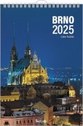 Sváček Libor: Kalendář 2025 Brno - nástěnný