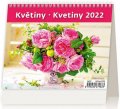 neuveden: Kalendář stolní 2022 - MiniMax Květiny/Kvetiny