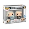 neuveden: Funko POP TV: Witcher - Geralt and Vesemir 2pack (Zaklínač, exclusive speci