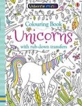 Smith Sam: Colouring Book Unicorns with Rub-Down Transfers