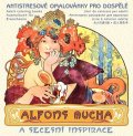 neuveden: Alfons Mucha - Antistresové omalovánky pro dospělé