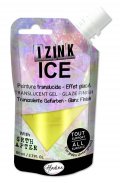 neuveden: Průsvitná gelová barva IZINK Ice - zlatá 80 ml