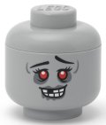 -: LEGO úložná hlava (mini) - zombie
