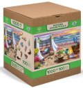 neuveden: Wooden City Puzzle Letní čas 1010 dílků, dřevěné