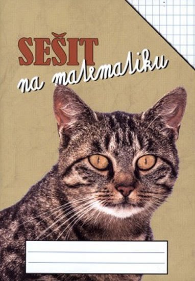 neuveden: Sešit na matematiku - obdélníková síť 5 x 7mm