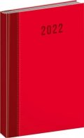 neuveden: Diář 2022: Cambio Classic - červený/denní, 15 × 21 cm