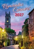: Kalendář nástěnný 2027 - Romantic Corners