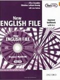 Oxenden Clive: New English File Beginner Workbook with Key+ Multi-ROM Pack
