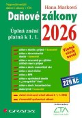 Marková Hana: Daňové zákony 2026 - Úplná znění k 1. 1. 2026