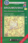 neuveden: KČT 26 - Broumovsko - Góry Kamienne a Stolowe