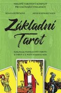 Petříčková Renata: Základní Tarot - Kniha Svět tarotu + 78 karet A.E.Waite + váček
