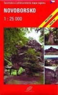 neuveden: Novoborsko turistická mapa 1:25 000/Turistická a cykloturistická mapa