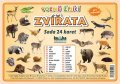 Kupka Petr: Sada 24 karet - zvířata (volně žijící) A5