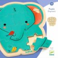 neuveden: DJECO Dřevěné puzzle Puzzlo Slon