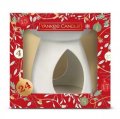neuveden: YANKEE CANDLE Vánoční dárková sada Aromalampa + 3 ks vonný vosk 22g + čajov