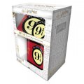neuveden: Harry Potter Dárkový set - 9 a 3/4 (hrnek + podtácek + klíčenka)