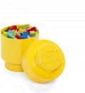 neuveden: Úložný box LEGO kulatý - žlutý